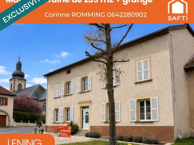 Maison vente à Sarrebourg-Château-Salins, Dieuze