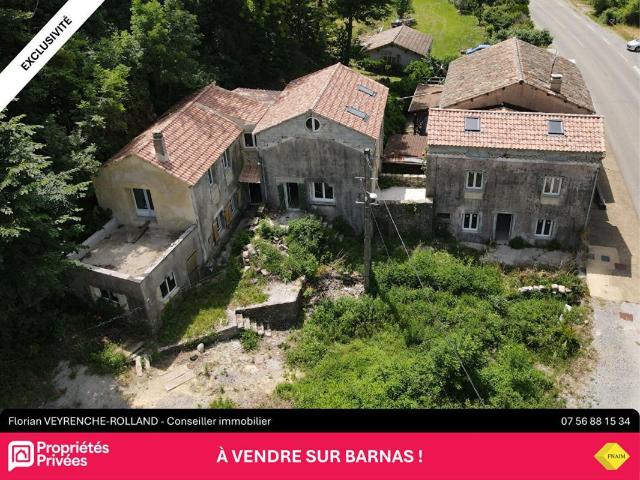 Maison vente à Largentière, Barnas