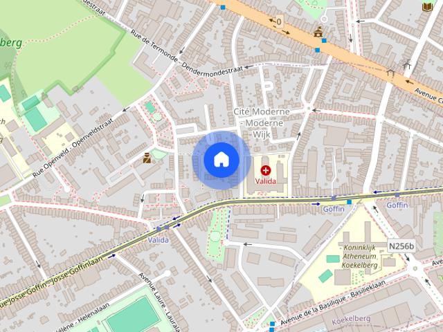 Maison location à Berchem, Bruxelles