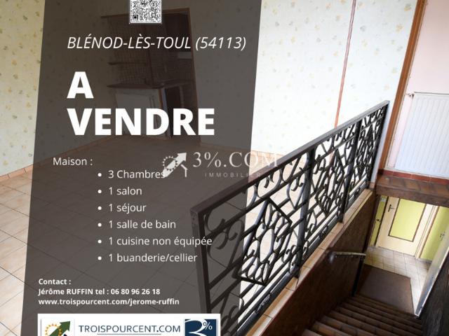 Maison vente à Toul, Blénod-lès-toul