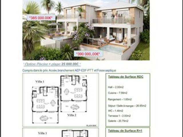Maison vente à Guadeloupe