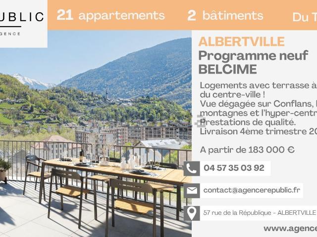 Maison vente à Plan Bétet, Albertville
