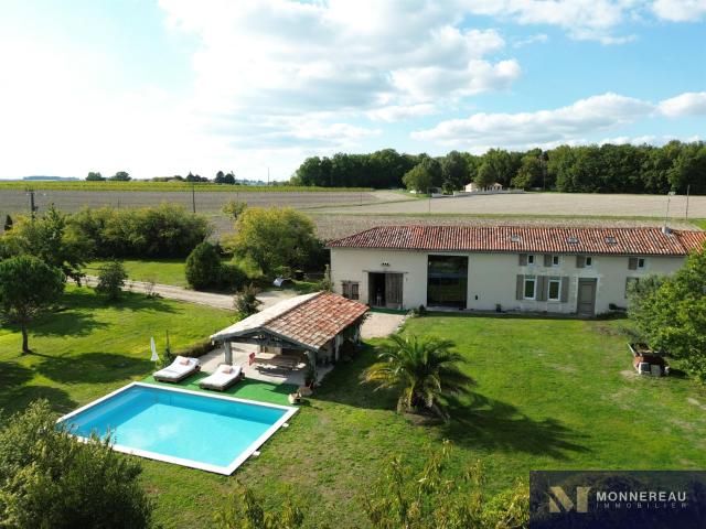 Maison vente à Cognac, Salles-de-barbezieux