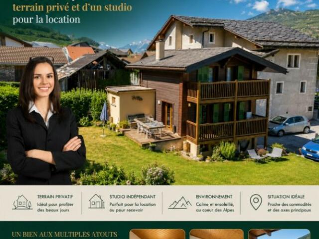 Einfamilienhaus kaufen in Chalais, Wallis