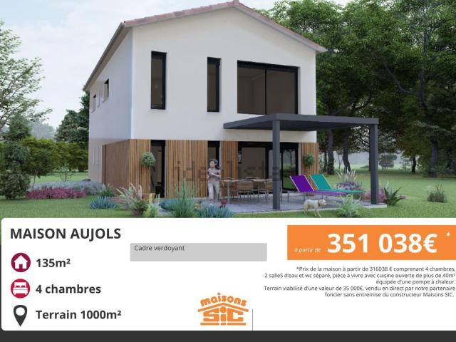 Maison vente à Esclauzels, Lot