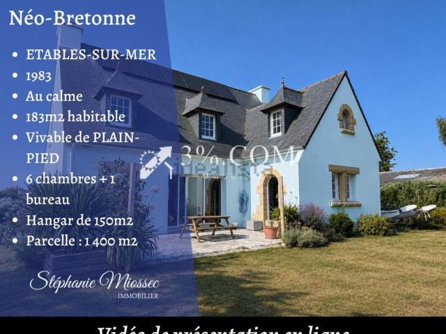 Maison vente à Étables-sur-Mer, Binic-Étables-sur-Mer