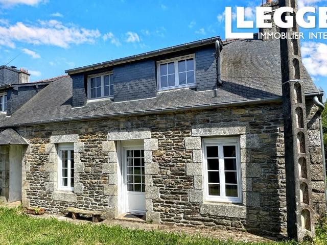 Maison vente à Kergroaz, Bourbriac