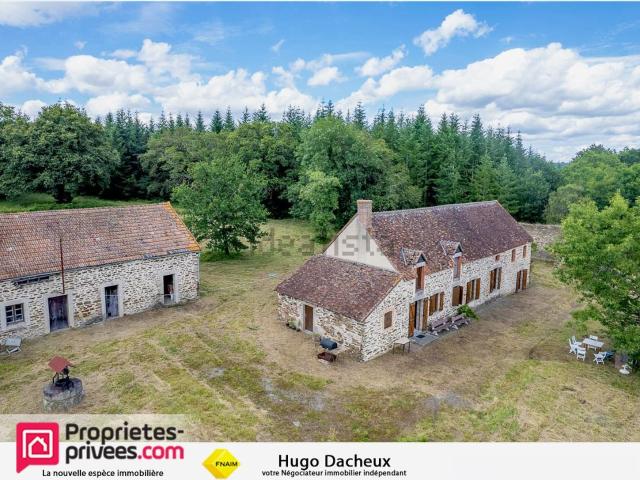 Maison vente à La Loge, Malleret-Boussac
