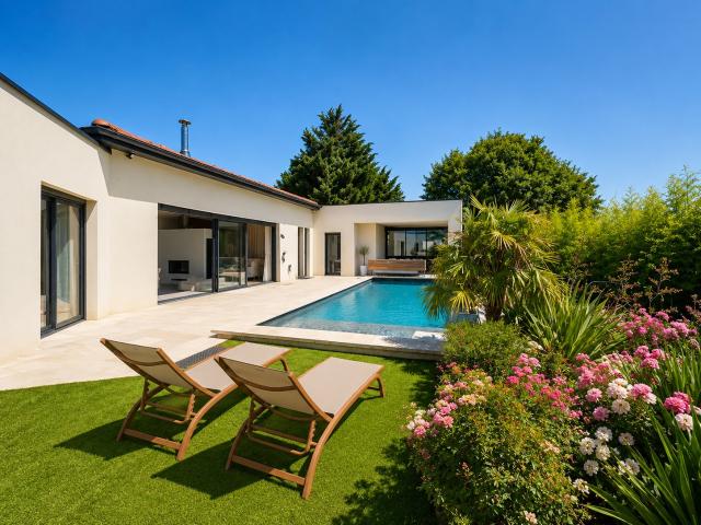 Maison vente à Vienne, Jardin