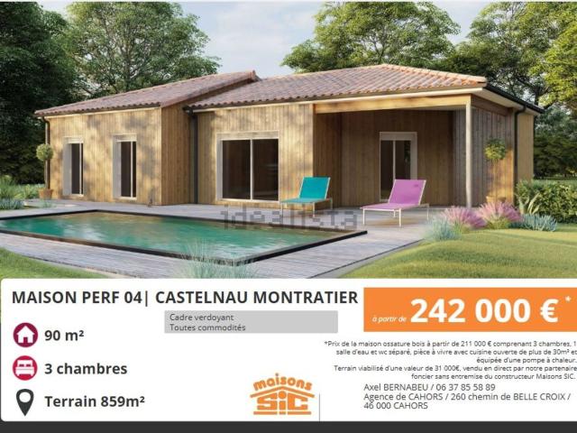 Maison vente à Castelnau-Montratier