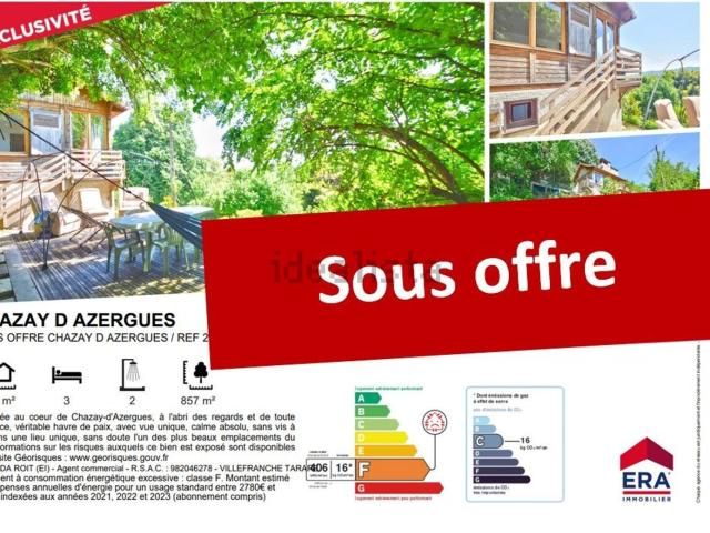 Maison vente à Chazay-d'Azergues, Rhône