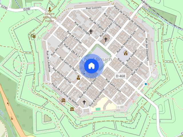 Maison location à Neuf-Brisach, Collectivité européenne d'Alsace