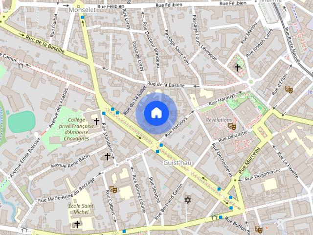 Maison location à Nantes
