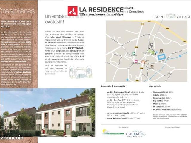 Maison vente à Crespières, Yvelines