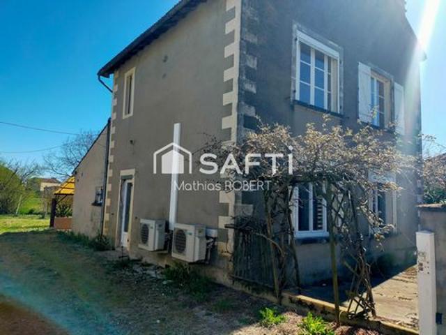 Villa vente à Confolens, Paizay-naudouin-embourie