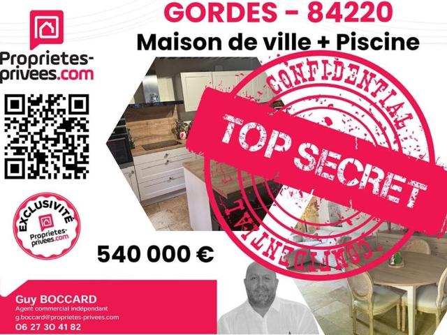 Maison vente à Apt, Gordes