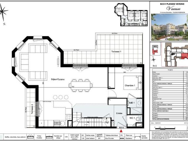 Maison vente à Le Plessis-Robinson, Hauts-de-Seine