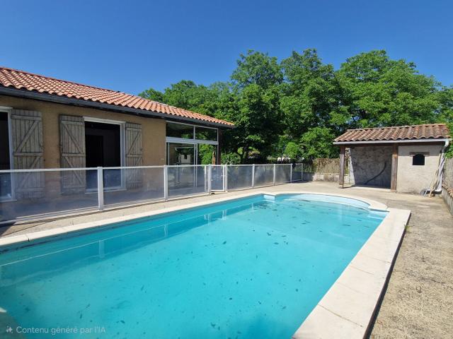 Maison vente à Pamiers, Fougax-et-barrineuf