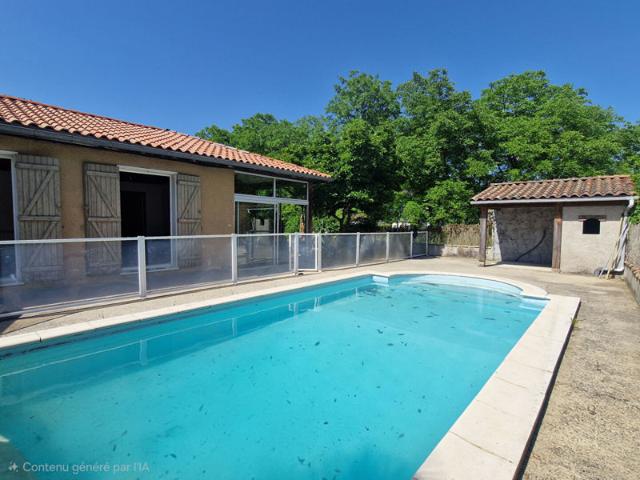 Maison vente à Pamiers, Fougax-et-barrineuf