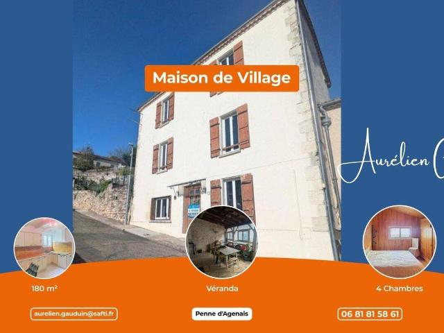 Maison vente à Penne-d'agenais