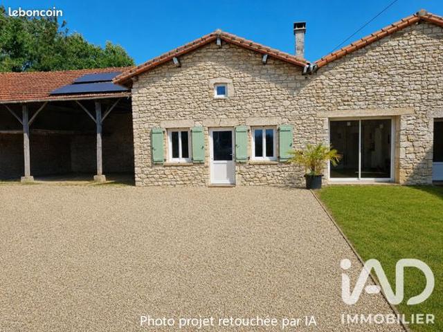 Maison vente à Montmorillon, Genouillé