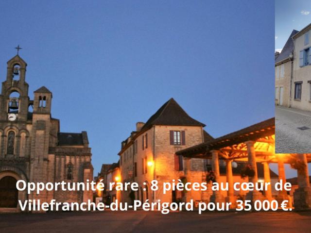 Maison vente à Sarlat-la-Canéda, Villefranche-du-périgord