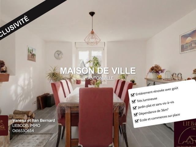 Maison vente à Nancy, Tantonville