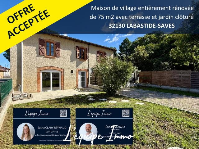 Maison vente à Auch, L'isle-jourdain