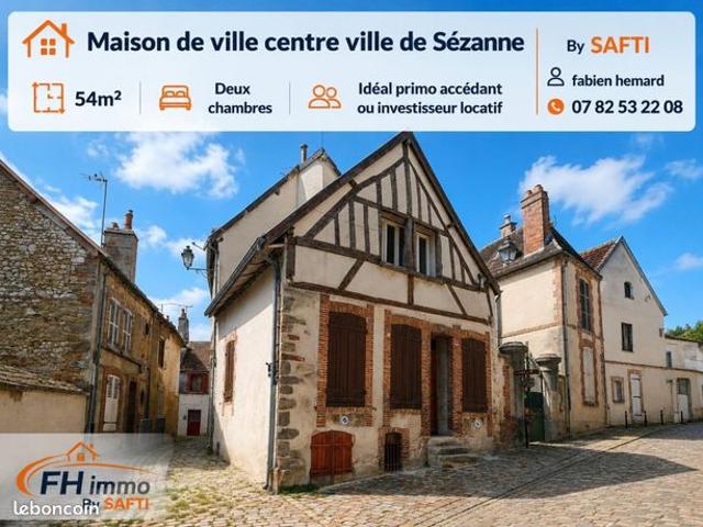 Maison vente à Épernay, Sézanne