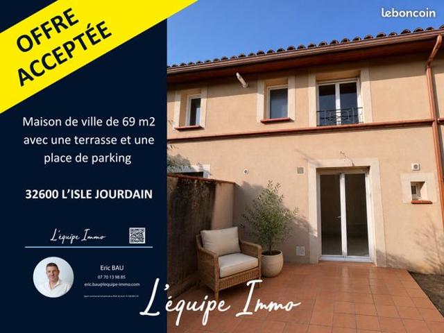 Maison vente à Montmorillon, L'isle-jourdain