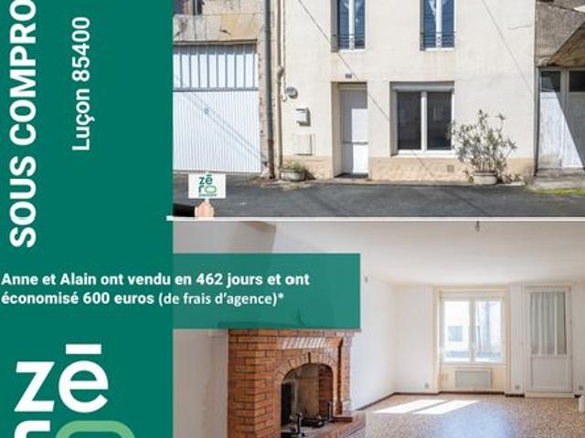 Maison vente à Fontenay-le-Comte, Luçon