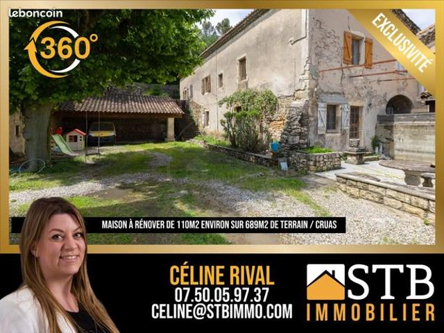 Maison vente à Privas, Cruas