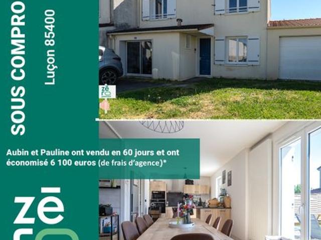 Maison vente à Fontenay-le-Comte, Luçon