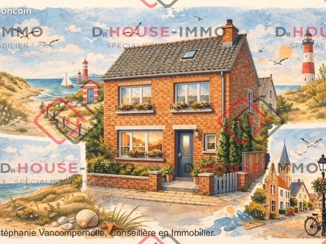 Maison vente à Dunkerque, Zuydcoote