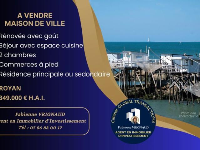 Maison vente à Rochefort, Royan