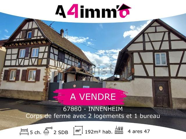 Maison vente à Altorf, Collectivité européenne d'Alsace