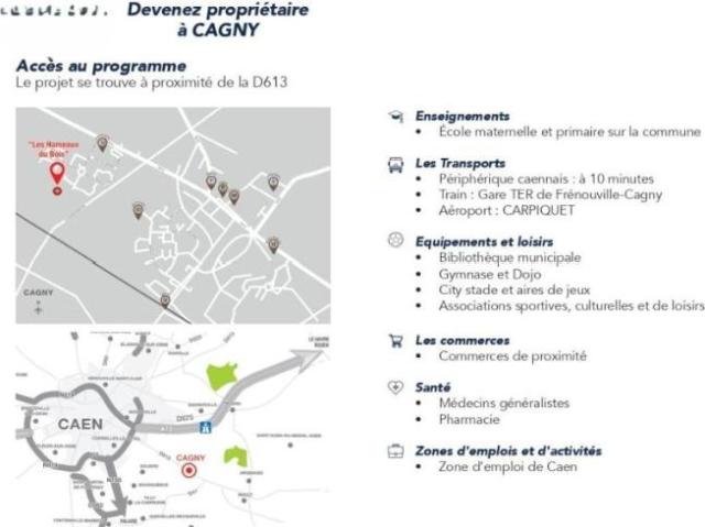 Maison vente à Caen, Cagny