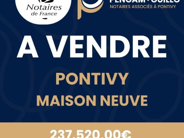 Maison vente à Pontivy, Bretagne