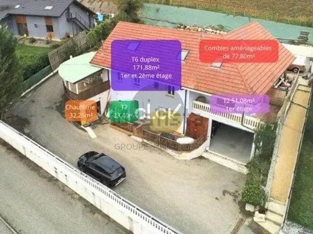 Maison vente à Albens, Entrelacs
