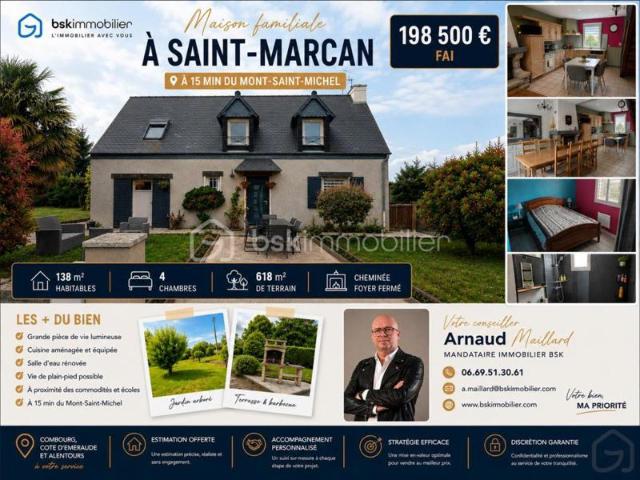 Maison vente à Saint-Malo, Bretagne