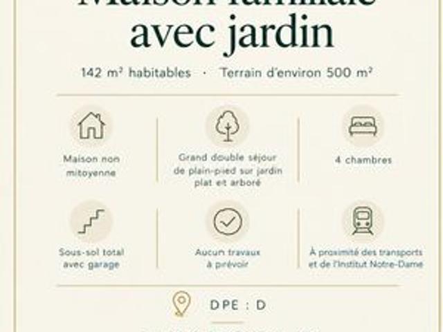 Maison vente à Meudon, Hauts-de-Seine