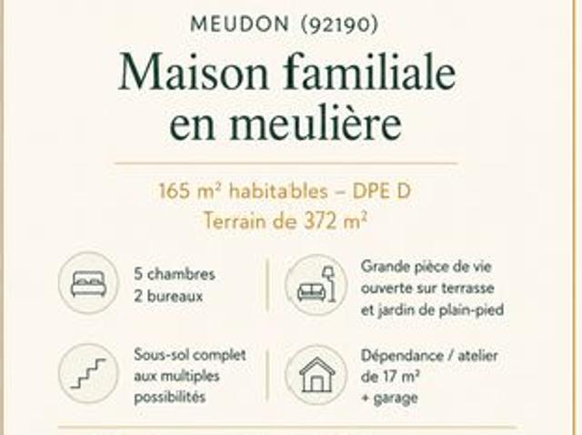 Maison vente à Boulogne-Billancourt, Meudon