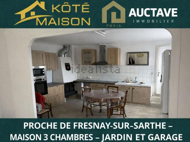 Maison vente à Coulombiers, Fresnay-sur-Sarthe