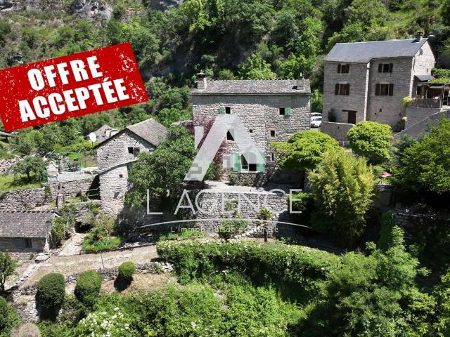 Maison vente à Sainte-Enimie, Gorges du Tarn Causses