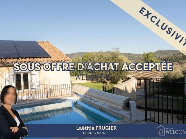 Maison vente à Goudargues, Gard