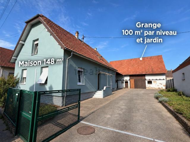 Maison vente à Herrlisheim, Collectivité européenne d'Alsace