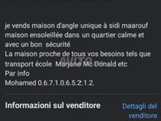 Maison vente