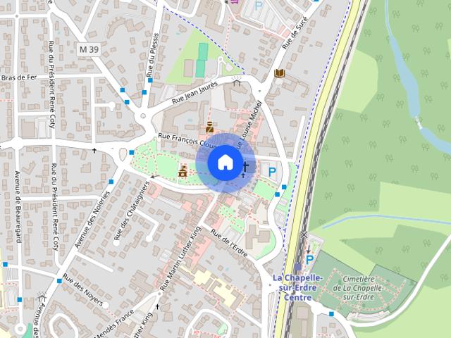 Maison location à Nantes, La Chapelle-sur-erdre
