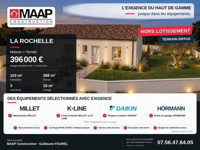Maison vente à Saint-Maurice, La Rochelle