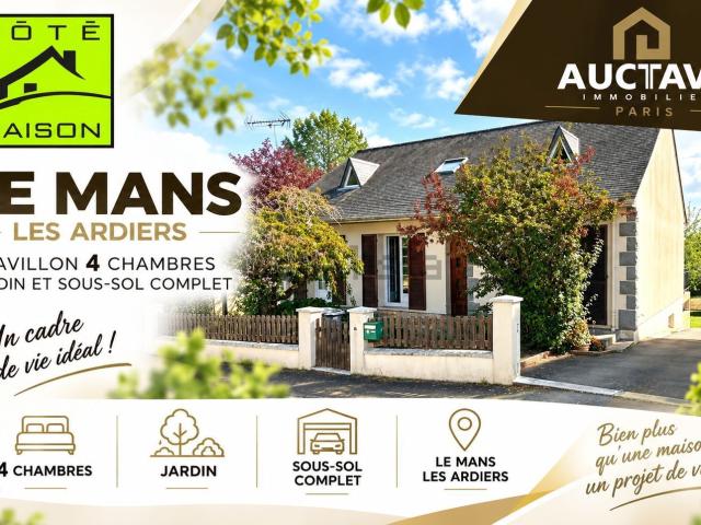 Maison vente à Saint-Pavin-des-Champs, Le Mans